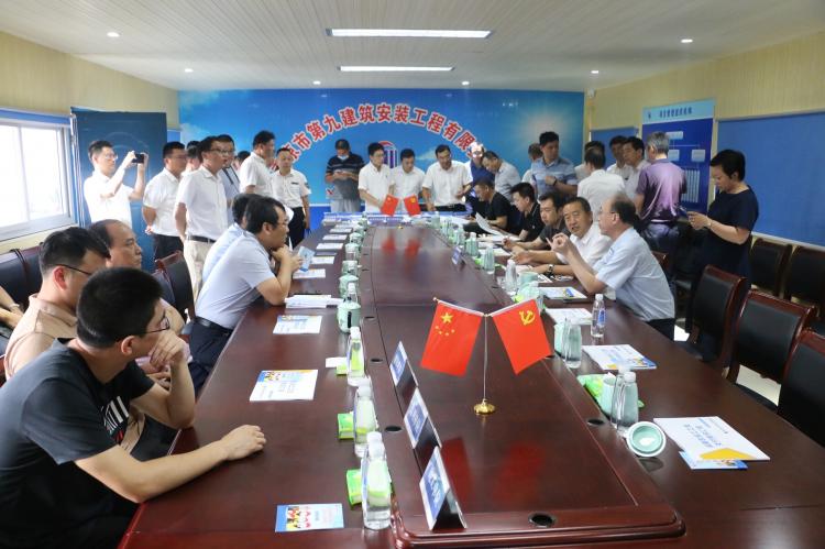 國務(wù)院保障農(nóng)民工工資支付工作考核督察組來我公司浦口G08項(xiàng)目檢查指導(dǎo)工作-第3張圖片-南京九建